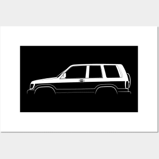 Isuzu Trooper SWB (1991) Posters and Art